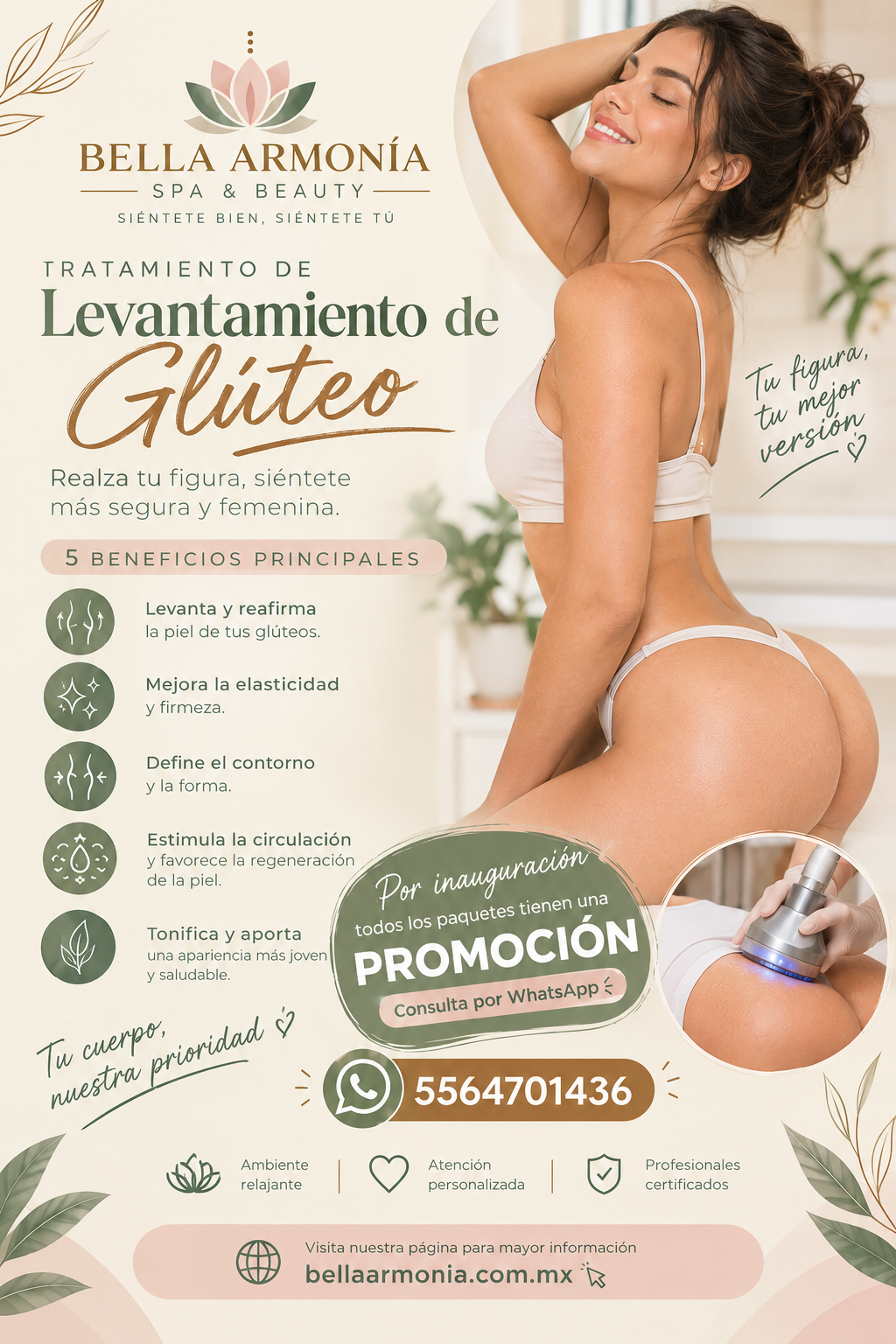 Levantamiento de Gluteo